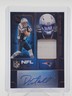 DANNY AMENDOLA 2025 SILHOUETTE NFL RELICS AUTO BRONZE PATCH /99 #NRA-DAA Q4588