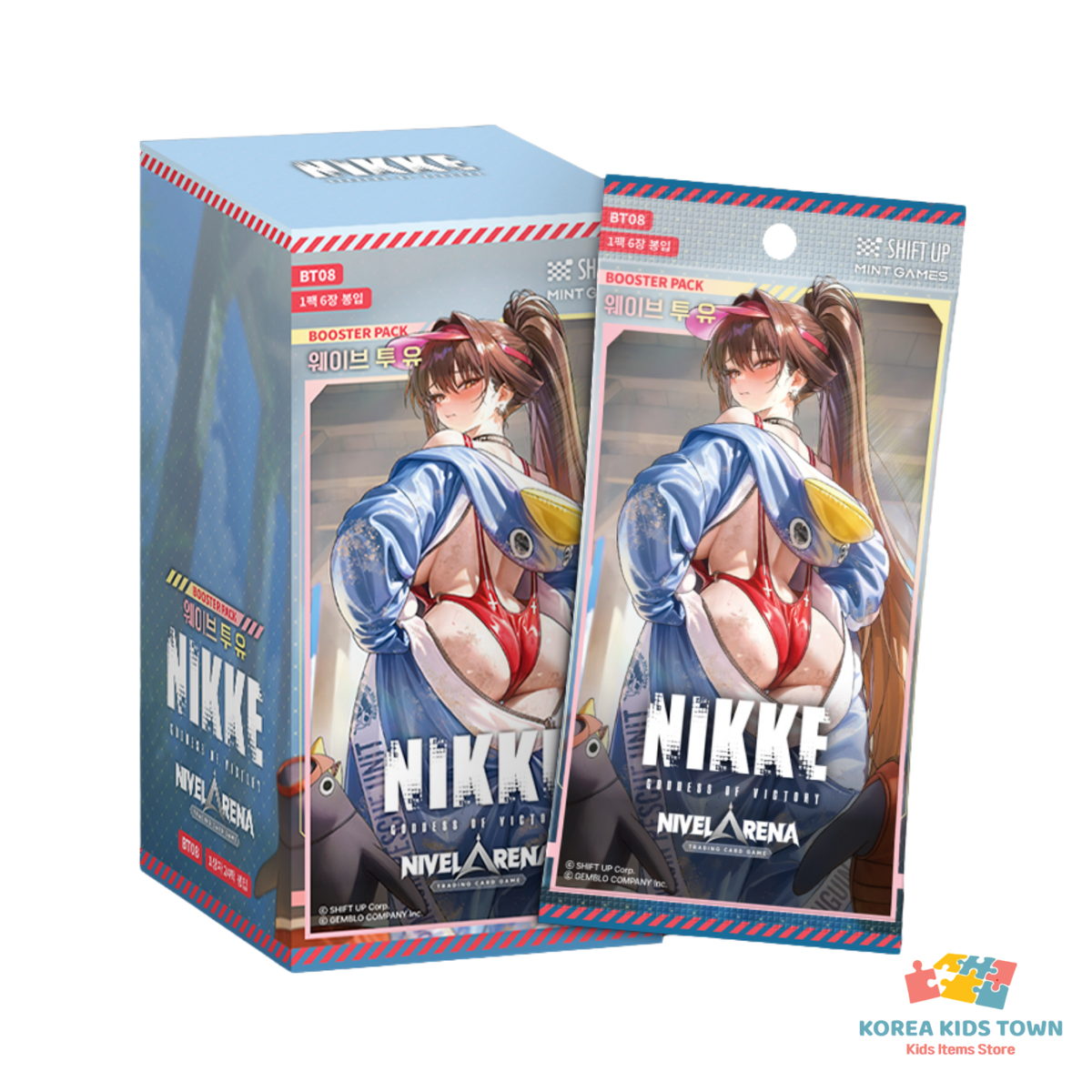 NIKKE ブースターパック BT01 2パックセット 2BOX Pre-Order] Nikke Nivel Arena TCG BT08 Wave To You Booster Box