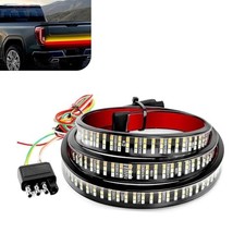 1 PC Pack-1 Led Tailgate Light Bar, Triple Row 60" High Brightness Turn Signal