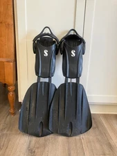 Scubapro Seawing Nova Dive Fins - Large, Black, Preowned