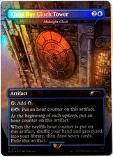 MTG Kings Bay Clock Tower - Midnight Tower (Rainbow Foil) Secret Lair Uncharted