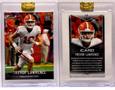 2021 Leaf Icard #LI-16 Trevor Lawrence  Jacksonville Jaguar Rookie Card (RC). rookie card picture