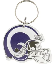 WinCraft Unisex LA Rams Helmet Key Chain Souvenir, Blue