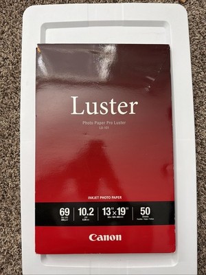 Canon LU-101 Photo Paper Pro Luster 13x19''  30 Sheets Open Box