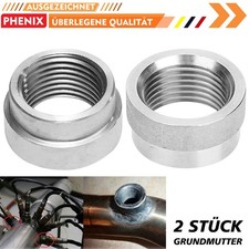 2 Stück M18x1,5 Lambdasonde Einschweißgewin...