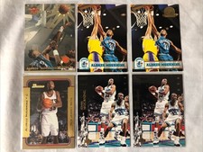 nba basketball alonzo mourning rookie rejectors insert Card lot combine ship