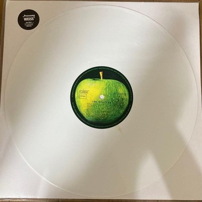 独LP The Beatles White Album ドイツ盤 Stereo The Beatles White Album Germany DMM White Vinyl LP Audiophile