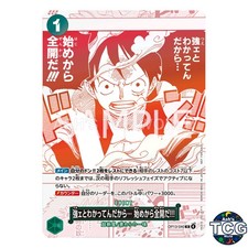 Monkey D Luffy R OP13-040 Red White Treasure Campaign One Piece Card Game JPN