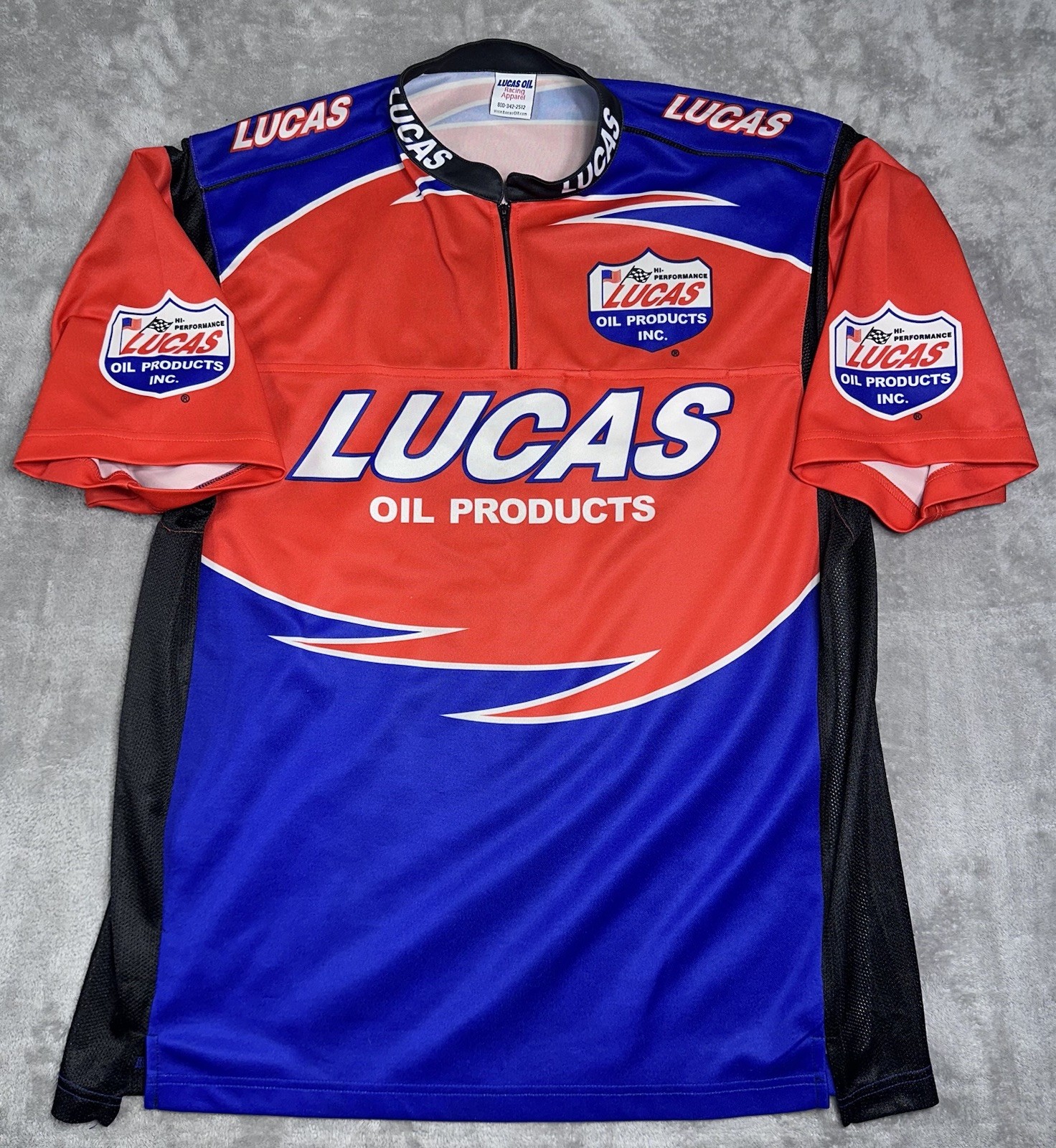 Racing Apparel Jersey  Size Xl. High Performance Lucas Oil I