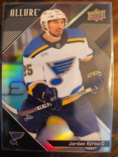 2024-25 Upper Deck Allure Jordan Kyrou Black Rainbow #76