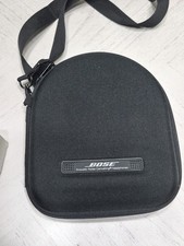 Bose Acoustic Noise Cancelling headphones Case ONLY Black Zippered See Pictures