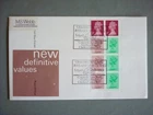 GB DEFINITIVE FDC 1983 50P  BOOKLET COTSWOLD FARM PARK CHELTENHAM SPECIAL P/MARK