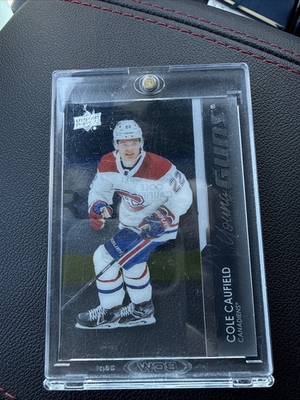 #ad 2021 22 Upper Deck Clear Cut Young Guns #201 Cole Caufield Super Clean $425.00