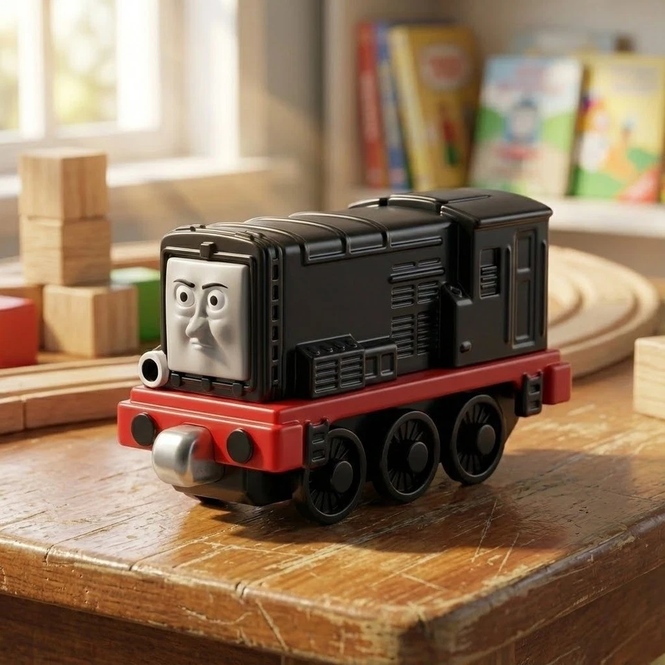 Tren diésel Take Along N Play Thomas The Tank Engine & Friends. Negro y rojo Foto 2 de 4