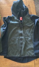 Nike Tech Fleece Windrunner Track Jacket Men's S Green/black Hooded Zip-up