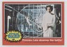 1977 Topps Star Wars Princess Leia Organa Observes the Battl