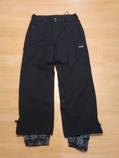 Women's Roxy Snow Boarding Ski Pants Size Medium 32 x 29 Black Insulated Active