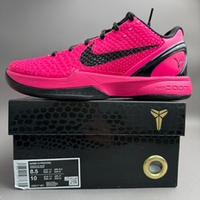Nike Kobe 6 Protro Think Pink Pink Black Basketball Shoes Men