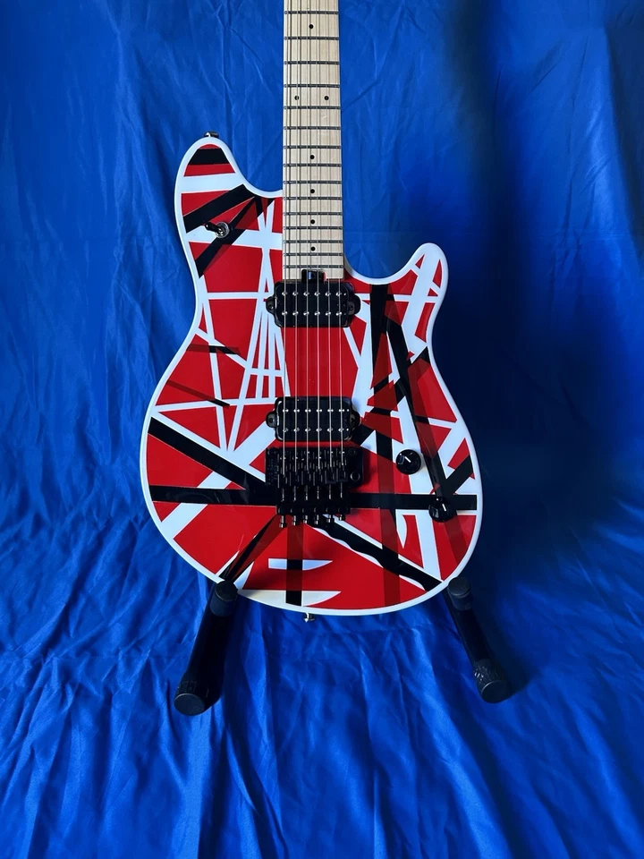 Guitarra Eléctrica Estilo Jacobs EVH - Todos los Mods Hechos para Eddies Spec's 2025 - Brillo Foto 2 de 4