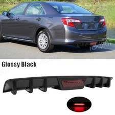 For Toyota Camry Se Rear Bumper Diffuser Lip Spoiler Splitter Wled Brake Light For Toyota Camry Se Rear Bumper Diffuser Lip Spoiler Splitter Wled Brake Light