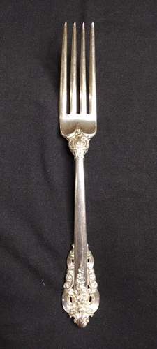 Grande Baroque By Wallace Sterling Regular Fork, 7-1/2" No Monogram
