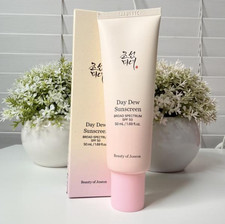 NIB 100 Authentic Beauty of Joseon Day Dew Sunscreen Lightweight SPF 50, 1.69oz