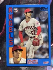 2019 Topps Update Series - 1984 Topps Baseball Shohei Ohtani #84-25 Blue