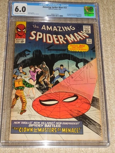 1965 Marvel The Amazing Spider-Man #22 CGC 6.0 Fine 1st Princess Python