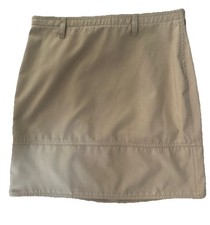 Ralph by Ralph Lauren Tan Khaki Skirt Size 0 Wrap Lined Vtg Y2K Beige Tan 17
