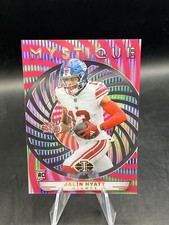 2023 Illusions Jalin Hyatt Mystique Pink /399 RC Rookie New York Giants