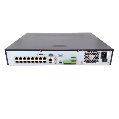 Hikvision 4K 12MP 16-ch PoE NVR with Hard Drive H.265 DS