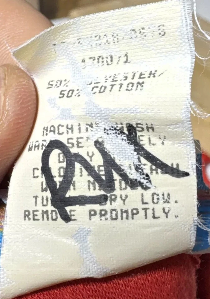 复古 Fisher Price 儿童穿红色套衫圆领运动衫尺寸 4T 全新带标签! — 第 4/4 张图片