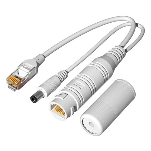 48V Waterproof PoE Splitter Adapter Multiple Application Scenario Easy to Use - Afbeelding 2 van 8