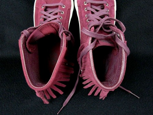 Vans Sk8-Hi Tassle Chukka Suede Leather Strings Native Size 6.5 Men, 8 Women - Picture 10 of 11