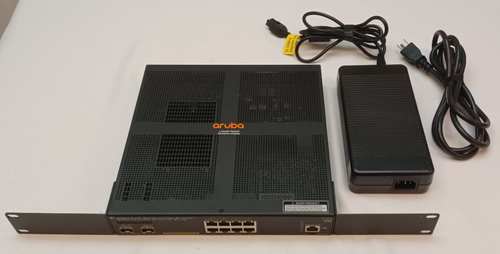 Aruba 2930F 8-Port w/ SFP+ w/ PoE+ Switch (JL258A) W/ Power Supply