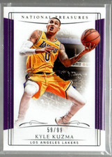 2018-19 Panini National Treasures #38 Kyle Kuzma /99 