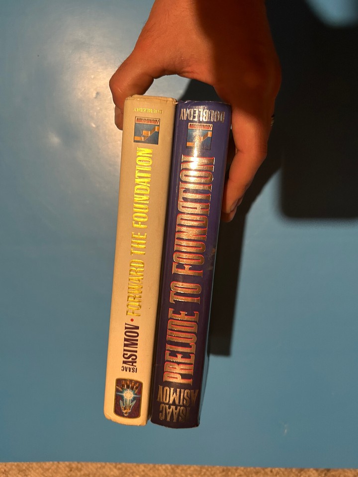 The Foundation prequels Isaac Asimov Hardcover Set Lot forward