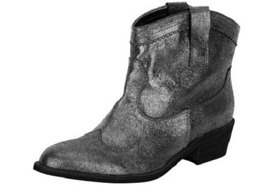B.C. Best Connections Stiefelette Gr. 43 grau metallic Boots NEU