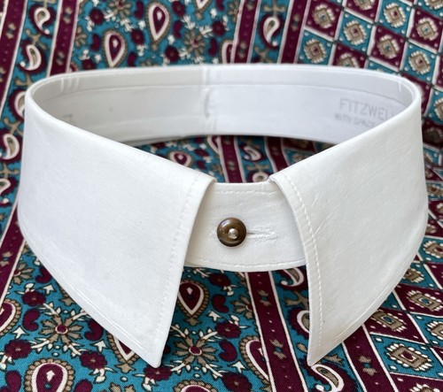 Vintage collar size 16 Fitzwell Morley Flying Wheel lightly starched IMPERFECT - Picture 3 of 5