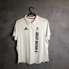 Great Britain Jersey Olympic Games Polo Shirt Adidas GE7818 GE7818 Woman Size 24