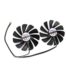 GPU Fan Cooler Fan For XFX 5600XT 6GB RX5500 XT Graphics Card Dual Cooling Fans