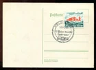 GERMANY 1940 FDC Cover / Card. Commemorative Cancel HELGOLAND Island. Lobster
