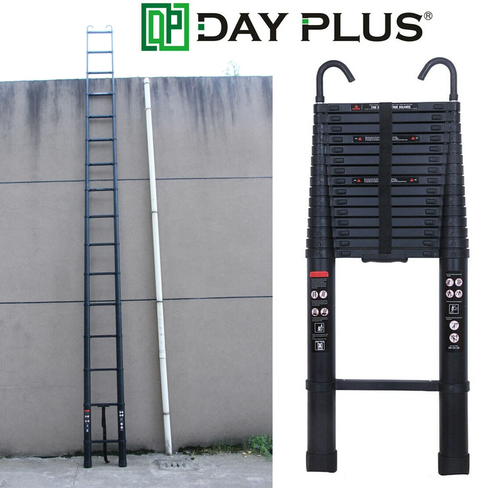 Chelle t lescopique crochet de toit robuste chelle crochet d tachable 6.2M 3.8M  - Photo 2/4