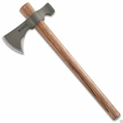 CRKT Woods Chogan T-Hawk Axt Tomahawk Beil 1055 Stahl Hickoryholz