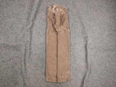 LBM 1911 Italy Design Beige Corduroy trouser Casual Pants