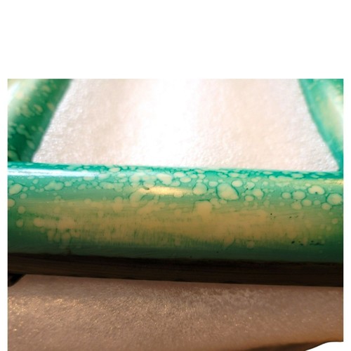 Pottery Barn Picture Frame Alusia Turqoise Green Wood 5x7 Seaside Water NIB DH29 - Picture 5 of 7