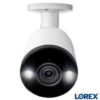 Lorex 4K Ultra HD Smart Deterrence kabelgebundene NVR Zusatzkamera mit Smart Motion