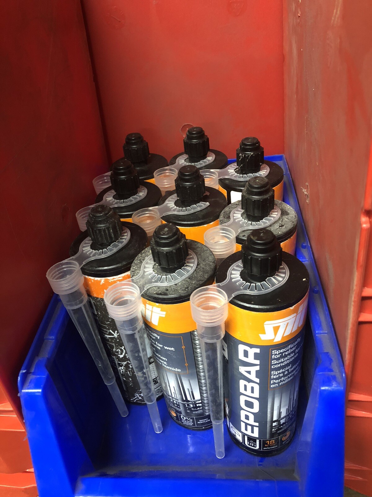 Scellement chimique SPLIT résine charge lourde 410ml par 10