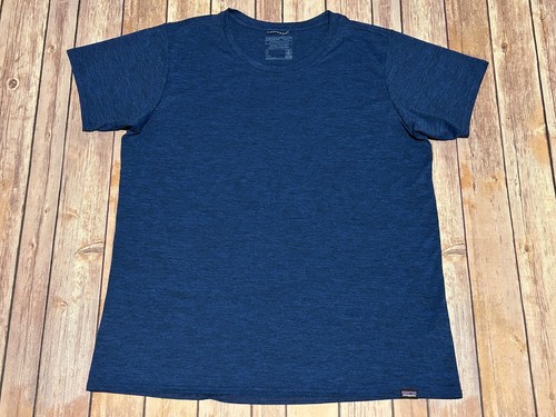 Patagonia Capilene Cool Daily Performance Blue T Shirt- Women’s Size Large