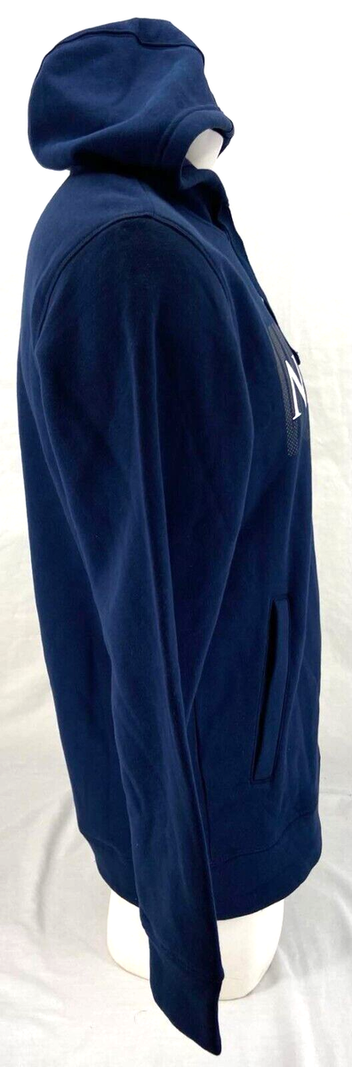 NEW UN Nevada Wolf Pack Adidas Navy Blue Fleece Pullover Hoodie
